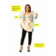 thumbnail image 4 of Imposta Costumes Oyster Halloween Costume, Beige, Adult One Size, 30009-OS, 4 of 4