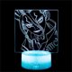 thumbnail image 2 of Lámpara nocturna Stones Anime Decor 3D Illusion con USB, 2 of 3