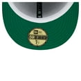 thumbnail image 5 of Men's-New Era  Kelly Green/Black Boston Celtics Throwback Satin Vintage Pin Two-Tone 59FIFTY Fitted Hat, 5 of 6