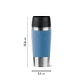 thumbnail image 4 of Termo Classic Twist de 350 ml con Acero Inoxidable color azul Tefal, N2024510, 4 of 5