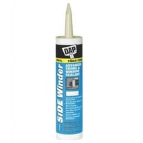 DAP 813 Winder Advanced Polymer Siding and Window Sealant, 10.1 Oz, Cartridge, Paste, Almond