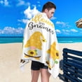 thumbnail image 4 of Coolnut Beach Towels Gnomes Autumn Camping Towels Sunflower Bee Sand Free Beach Towel, 30"x60" Large Beach Towels Quick Dry Bath Travel Towels Pool Yoga Beach Mat for Men Women, 4 of 6
