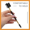 thumbnail image 5 of Eyebrow Brush, Eyelash Comb and Eyebrow Brush Double Head Eyebrow Brush, Eyebrow Eyelash Makeup Grooming Tool for Defining and Shape. (Black) (Eyebrow comb), 5 of 5