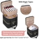 thumbnail image 3 of Bolsa de almacenamiento extraíble para 72 botellas de esmalte de uñas (15 ml/0,5 FL.oz), bolsa de viaje, 3 capas, organizador para accesorios de decoración de uñas, 3 of 5
