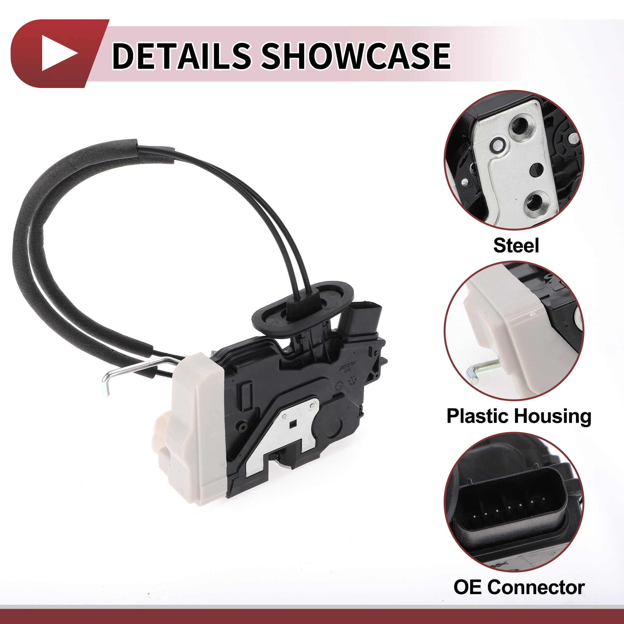 Unique Bargains Power Door Lock Actuator Motor for Kia Optima 2011-2013 Front Left