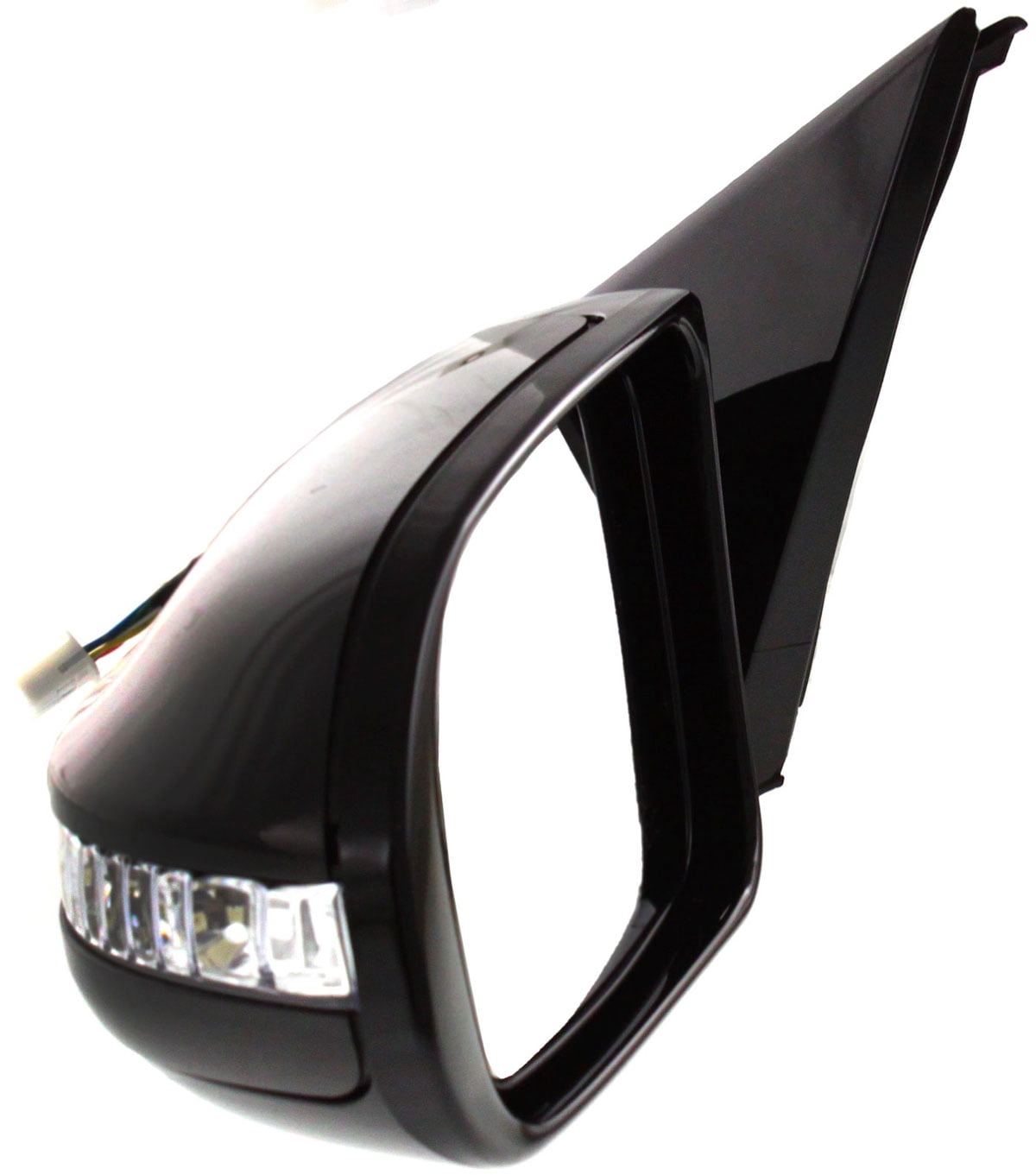 Mirror Compatible With 2009-2014 Nissan Maxima Left Driver Side In-housing Signal Light Paintable Kool-Vue