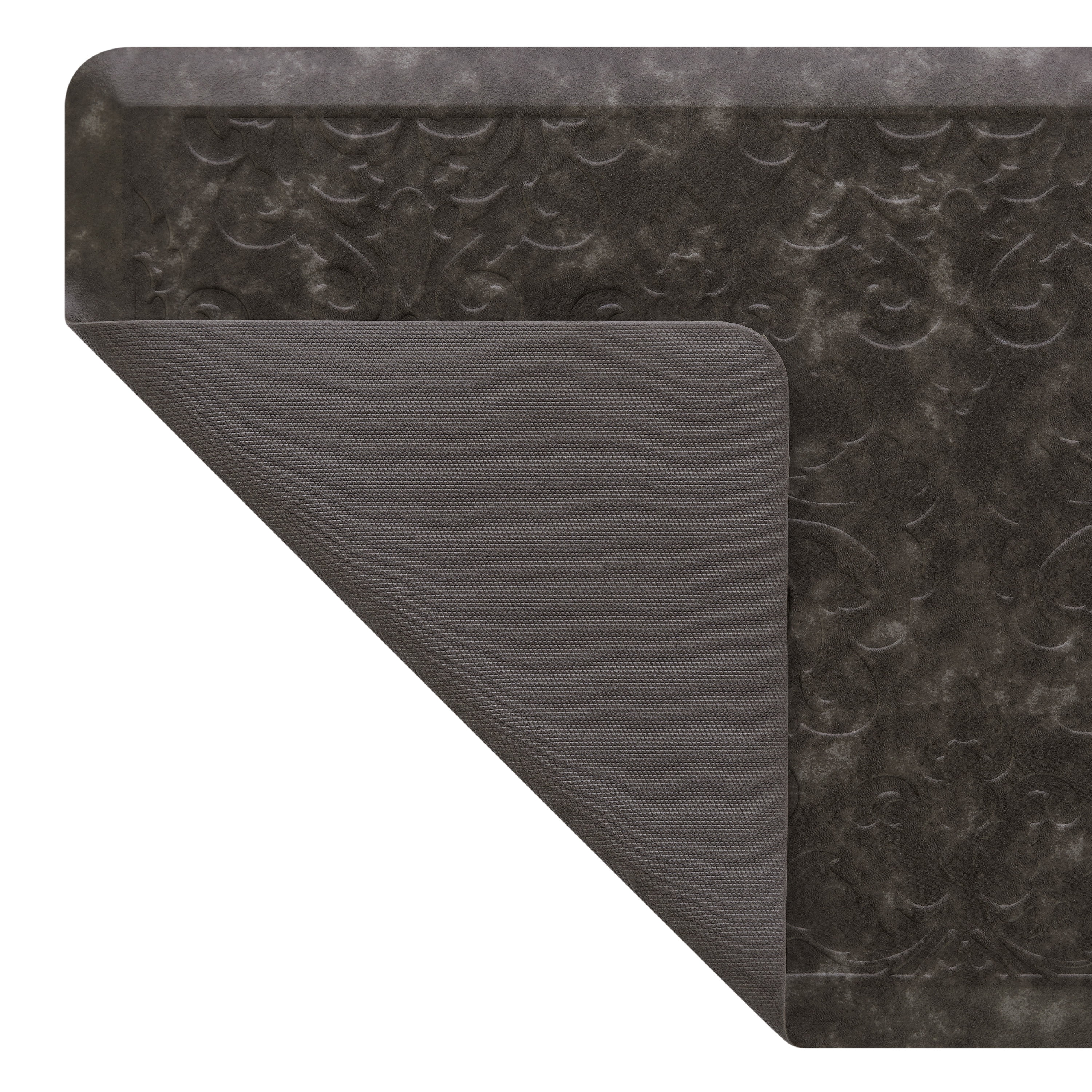 Chef Gear Marni Wellness Kitchen Mat, Dark Gray, 17.5" x 60"