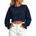 thumbnail image 3 of New Women's Sweatshirt for Outdoor Running, Loose Long-Sleeve Top, Breathable and Can Be Worn as Outerwear., 3 of 5