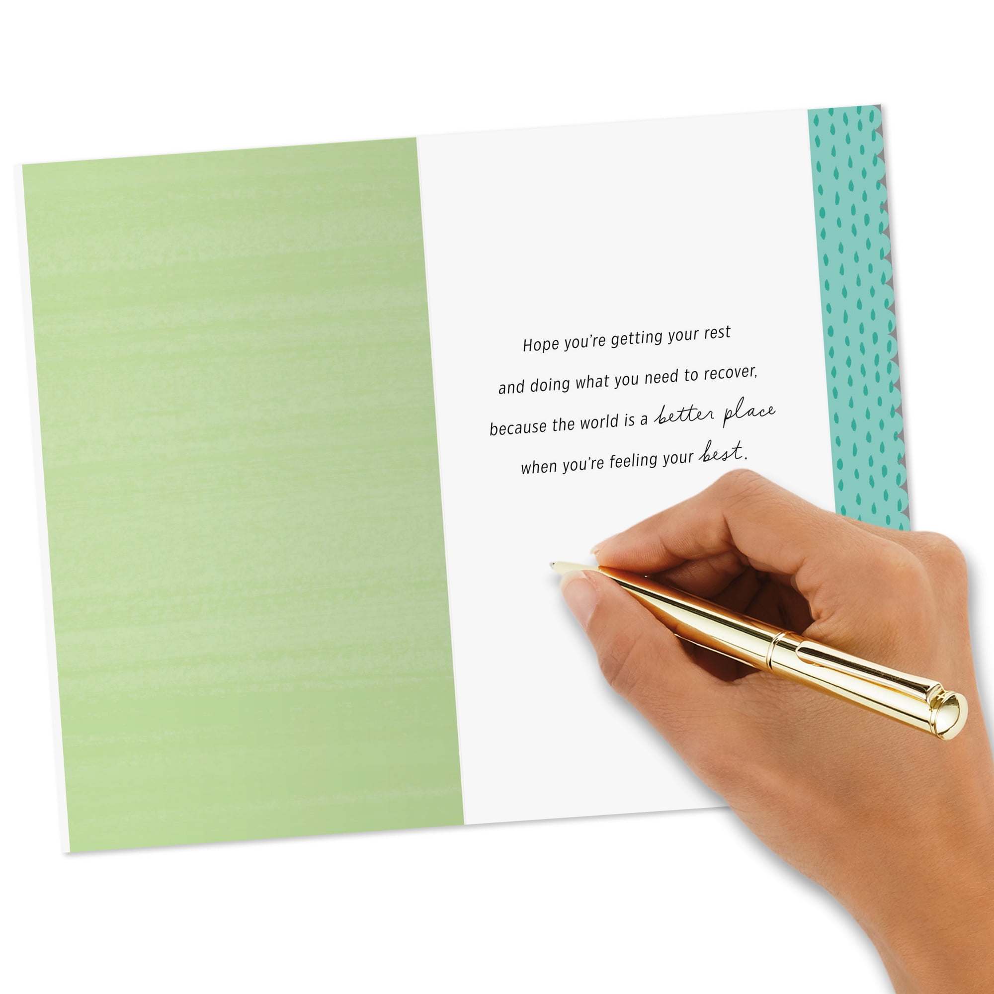 Hallmark Get Well Card (Take It Easy Koala Bear)