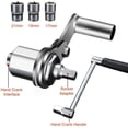thumbnail image 3 of Torque Wrench, Portable Wrench Sockets Set, Lug Nut Remover, Multiplier Set 1/2&acirc; DR w/ 3 Sockets, Labor Saving Hand Lug Nut Wrench Kit (Max 680N, 3 of 9