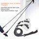 thumbnail image 4 of de cordones de buceo Correas ABS Ejercicio Paddle Trainer Accesorios bajo el agua Banda Elástica Hebilla Correas Relada rápida 1 Conjunto Vogacara OD019610-00, 4 of 6