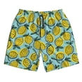 thumbnail image 5 of Goofa Lemon Printed Mens Swim Trunks Summer Quick Dry Short Beach Swimwear Bathing Suits-XX-Large, 5 of 9