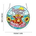 thumbnail image 3 of Tong 83 Piece Acrylic Puzzle Cow Series DIY Window For Home And Garden, 3 of 6