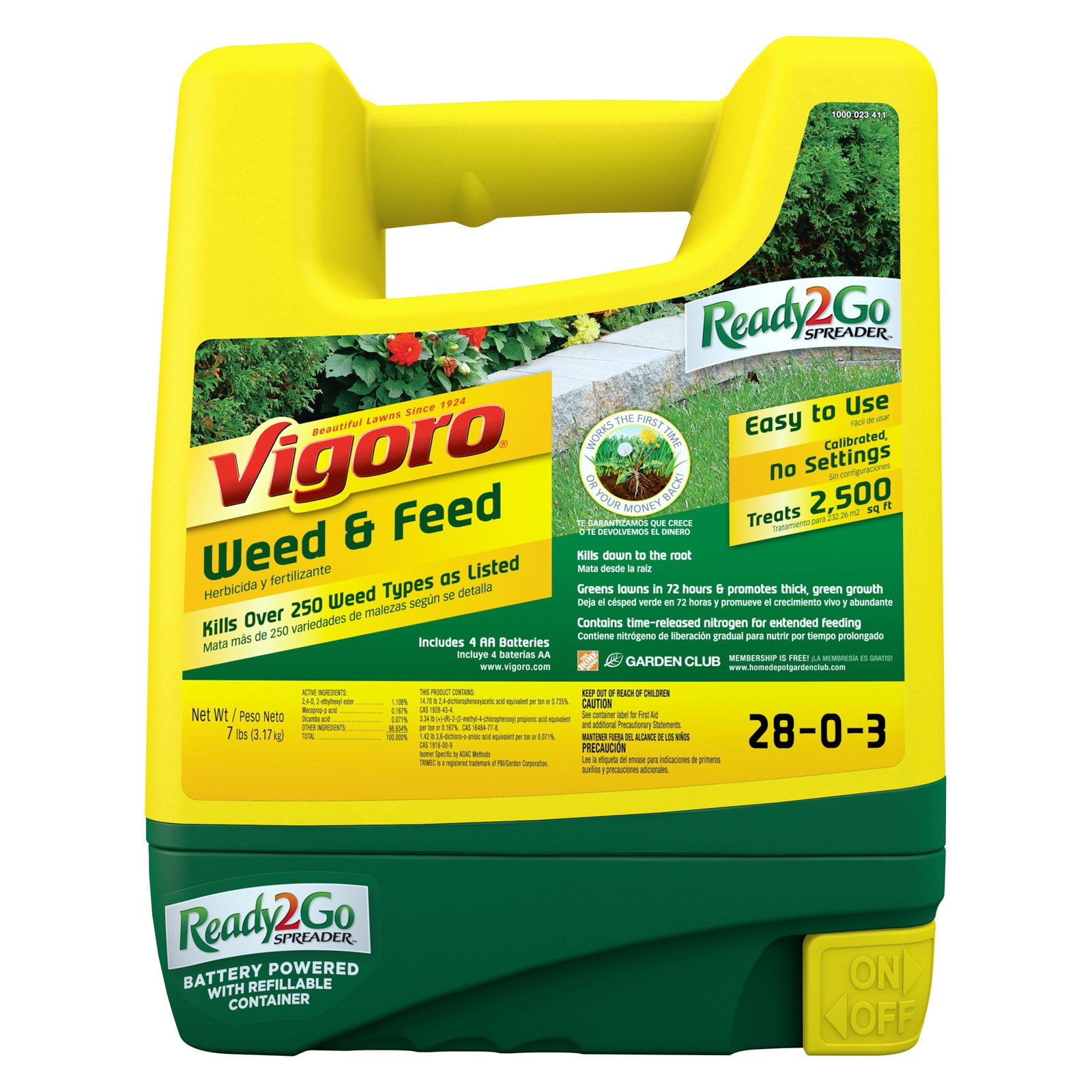 Vigoro Ready-2-Go Weed and Feed Spreader - Walmart.com Vigoro Ready-2-Go Weed and Feed Spreader - Walmart.com