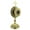 Multicolor, variant on Personal Reliquary Relic Case 6" Brass Sacred Vessel Host Container with Budded Cross