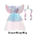 thumbnail image 1 of Baby Girls Christmas Santa Claus Costume Kids Cosplay Tutu Red Dresses Children Dress Up Clothes With Hat Carnival Party Gift, 1 of 4