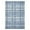 Blue, variant on Garvee 8'x10' Geometric Area Rug Modern Accent Rugs, Soft Washable Rugs Non Slip Low Pile Indoor Carpet for Living Room Bedroom Home Office, Black Gray