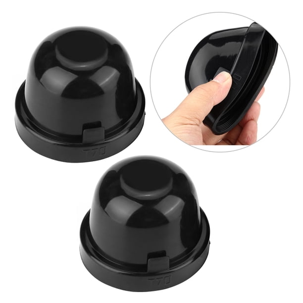 Tapa impermeable para faros delanteros, 2 piezas, 70 mm, cubierta para faros delanteros de coche, aspecto llamativo