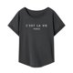 thumbnail image 2 of Camiseta para mujer con cuello redondo y cuello redondo, ropa casual de recuerdo, camisetas de verano para vacaciones y desplazamientos SG, 2 of 8
