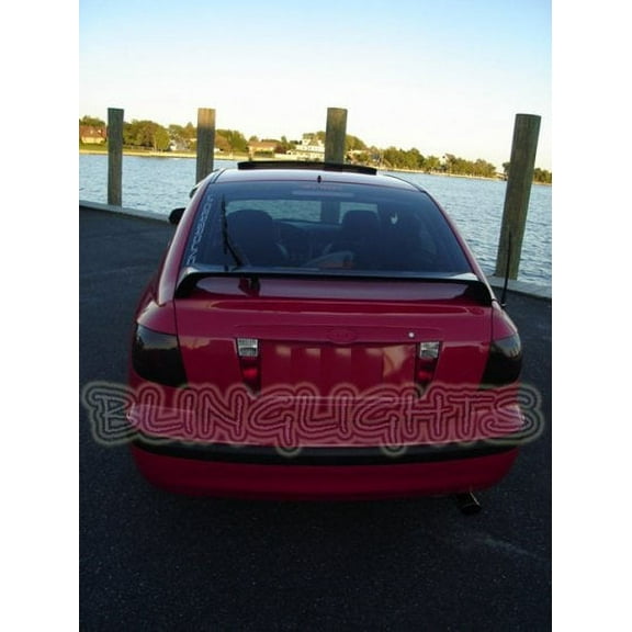 01-03 Hyundai Elantra GT Tinted Smoked Tail Lamps Lights Overlays Film Protection
