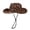 Coffee, variant on Panama Style Summer Sun Hat for Women Men Cowboy Casual Holiday Beach Seaside Outdoor Sun