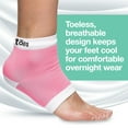 thumbnail image 6 of ZenToes Moisturizing Heel Socks, 6 of 9