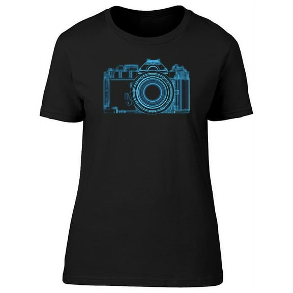 Xray Of Camera T-Shirt Women -Image by Shutterstock, Female XX-Large