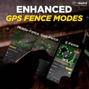 Dogtra Pathfinder 2 GPS Dog Tracker E Collar - 9 Mile Range, Waterproof, Free App, No Monthly Fees