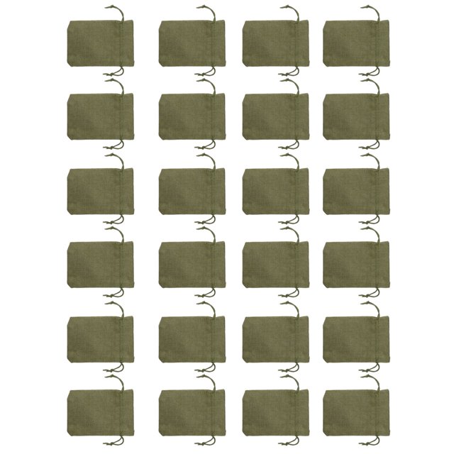 Bolsa de cuenta regresiva navideña, 24 piezas Calendario de Adviento navideño Bolsas para calendario de adviento Bolsa para calendario colgante navideño Funcionalidad versátil