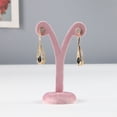 thumbnail image 2 of braveheart Jewelry Display Stand Velvet Necklace Bracelet Holder Bracelets Rack Organizer Layout Props Home Shop Showcase Pink Type 1 Pink Type 11, 2 of 6