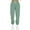 Green, variant on XFLWAM Trousers for Women Casual Bottom Sweatpants with Pocket Drawstring High Waist Sporty Clothes Joggers Sweat Pants Gray M