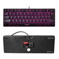 thumbnail image 2 of HXSJ V700 61 teclas Teclado retroiluminado RGB Teclado para juegos con cable USB para jugadores de PC Barbie Nuevos Originales, 2 of 9