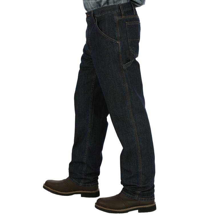 George Men's and Big Men's 100% Cotton Relaxed Fit Jeans 