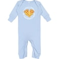 thumbnail image 2 of Inktastic I Stole a Pizza My Godfather's Heart Baby Romper Coveralls, 2 of 4