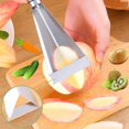 thumbnail image 3 of Cuchillo para tallar frutas CHAO herramienta multifuncional acero inoxidable, 3 of 5