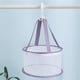 thumbnail image 4 of Matsuzay Cesta de lavandería con cremallera Suministros Gran capacidad Ventilación Secado Cosmético Bolsa de red Beauty Egg Rack Pink Almacenamiento y organización del hogar Violeta, 4 of 6