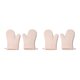 thumbnail image 3 of Yuarrent 1 par de guantes para horno microondas, resistentes al calor, accesorios para guantes domésticos Rosado 2Conjunto, 3 of 6