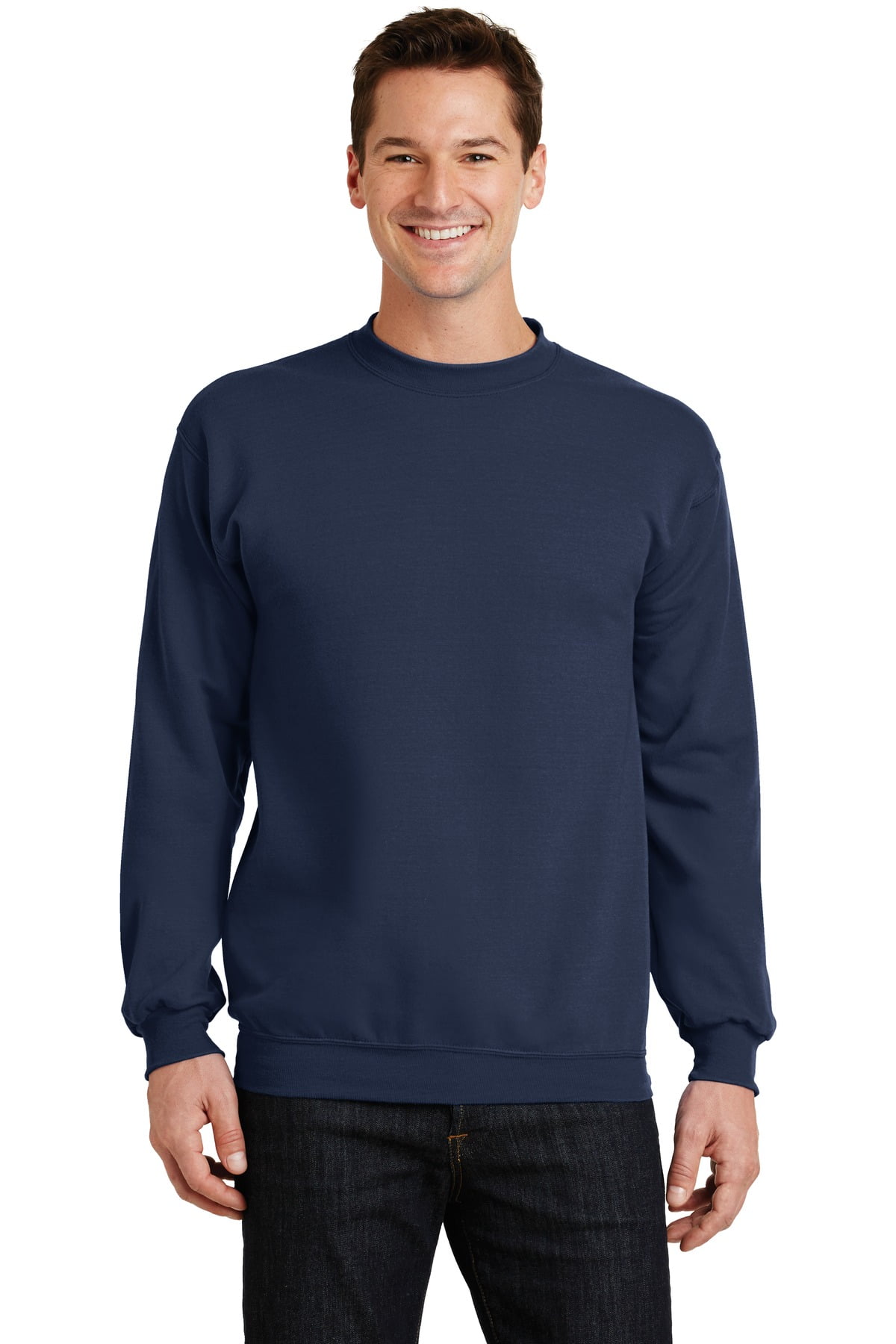 Port & Company ® - Core Fleece Crewneck Sweatshirt. PC78 - Walmart.com