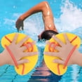 thumbnail image 1 of Guantes de mano para natación Cola Amarillo, 1 of 8