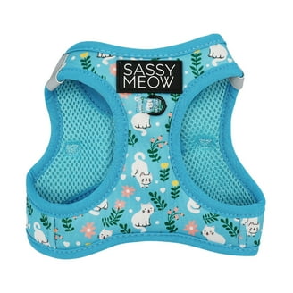 Sassy Meow Cat Step-In Harness Extra Small - Hello Kitty Light