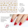 thumbnail image 3 of Calcomanías de láminas de transferencia autoadhesivas para uñas de moda para manicura de uñas Sywqhk Cuidado Belleza, 3 of 4