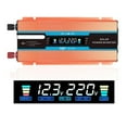 thumbnail image 2 of Pure Sine Home Power Inverter 600W 1200W 1600W 2200W 2600W 12V 220 Inverter Pure Sine Home Power Inverter DC to AC Voltage Converter 24V 110 Transformer Solar Car Charger Inversor ,Wide Usage, 2 of 7