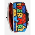 thumbnail image 3 of Nintendo Mario Boys 17" Step it Up Backpack with Pouch & Lunch Box, 3-Piece Set, Black, 3 of 4