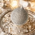 thumbnail image 7 of Rhinestone Pearl Christmas Ornament,Bling Glitter Hanging Decor,Elegant Sparkling Xmas Tree Mantel Window Holiday Decor,D, 7 of 7