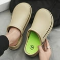 thumbnail image 6 of Men's Women's Work Clogs - Unisex Garden Chef Shoes Non Slip Waterproof Nurse Kitchen Food Service Shoes, 6 of 14