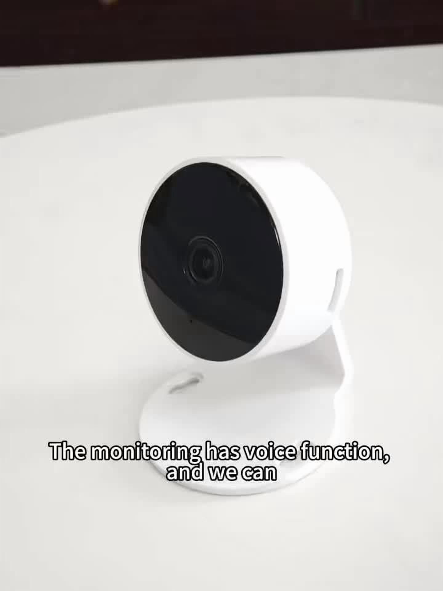 AI Smart Security Camera: 360° Panoramic View, 960P FHD Night Vision, Human Tracking, Two-Way Audio, 24/7 Recording for Home/Pet/Baby/Outdoor