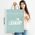 thumbnail image 7 of Nidoul 2 Pcs Large Travel Laundry Bag Waterproof with handle Washable Dirty Clothes Bag for Traveling Wet Dry Bag Bathing Suit Workout Bag for Gym Clothes Laundry Wet Clothes Swimming Pool, 7 of 7