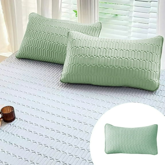 EIMELI Memory Foam Bed Pillow Case  - Extra Firm  Adjustable  Cooling Pillows for Side Sleeper  Back  Stomach