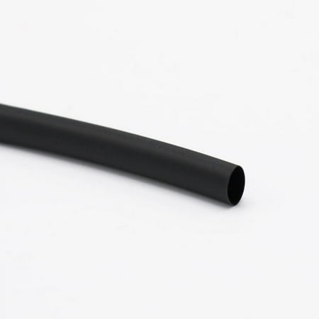 1/2 4:1 Polyolefin Dual Wall Heat Shrink - 4 Feet/piece (Black)