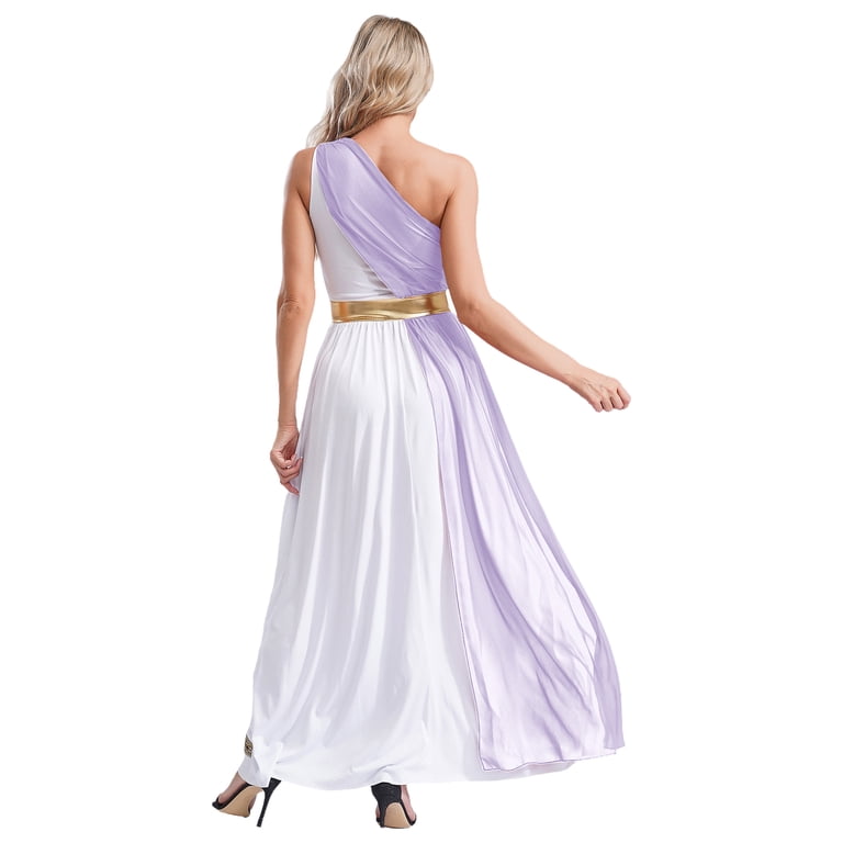 open lace back dress Velvet One Shoulder Dress With High Slit – victoriahaitoglou.com